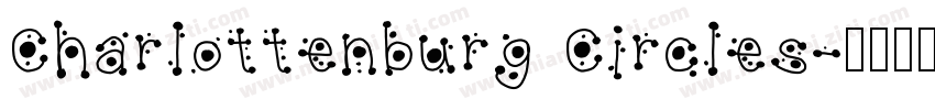 Charlottenburg Circles字体转换